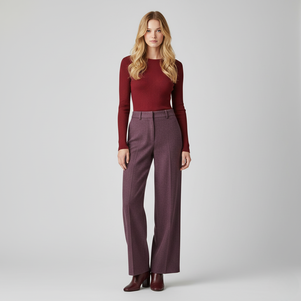 Wide Leg Trousers