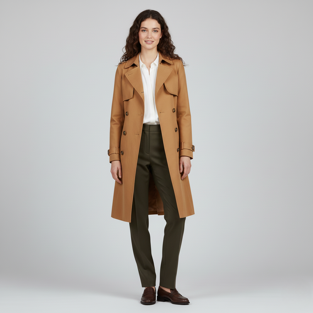 Longline Trench Coat