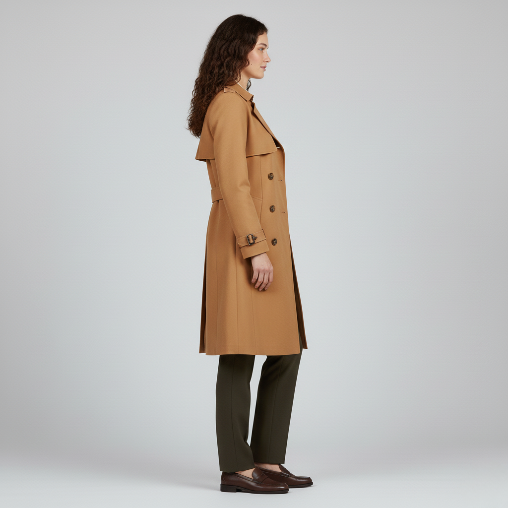 Longline Trench Coat