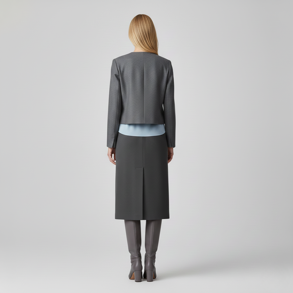 Cropped Blazer Jacket