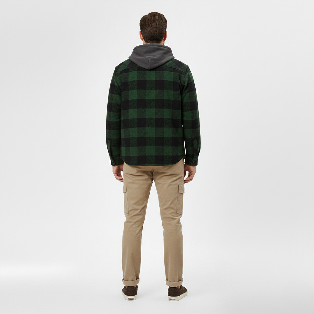 Plaid Overshirt Jacket