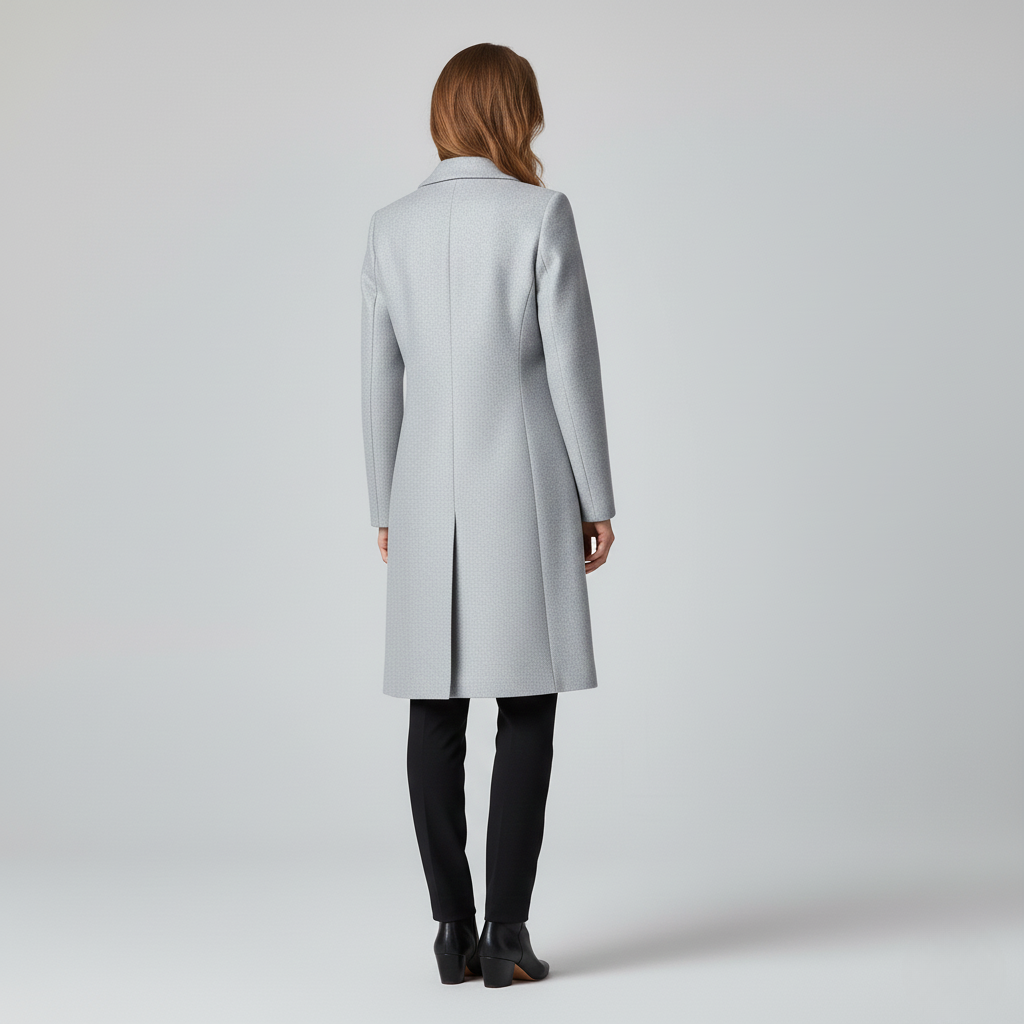 Longline Button Coat