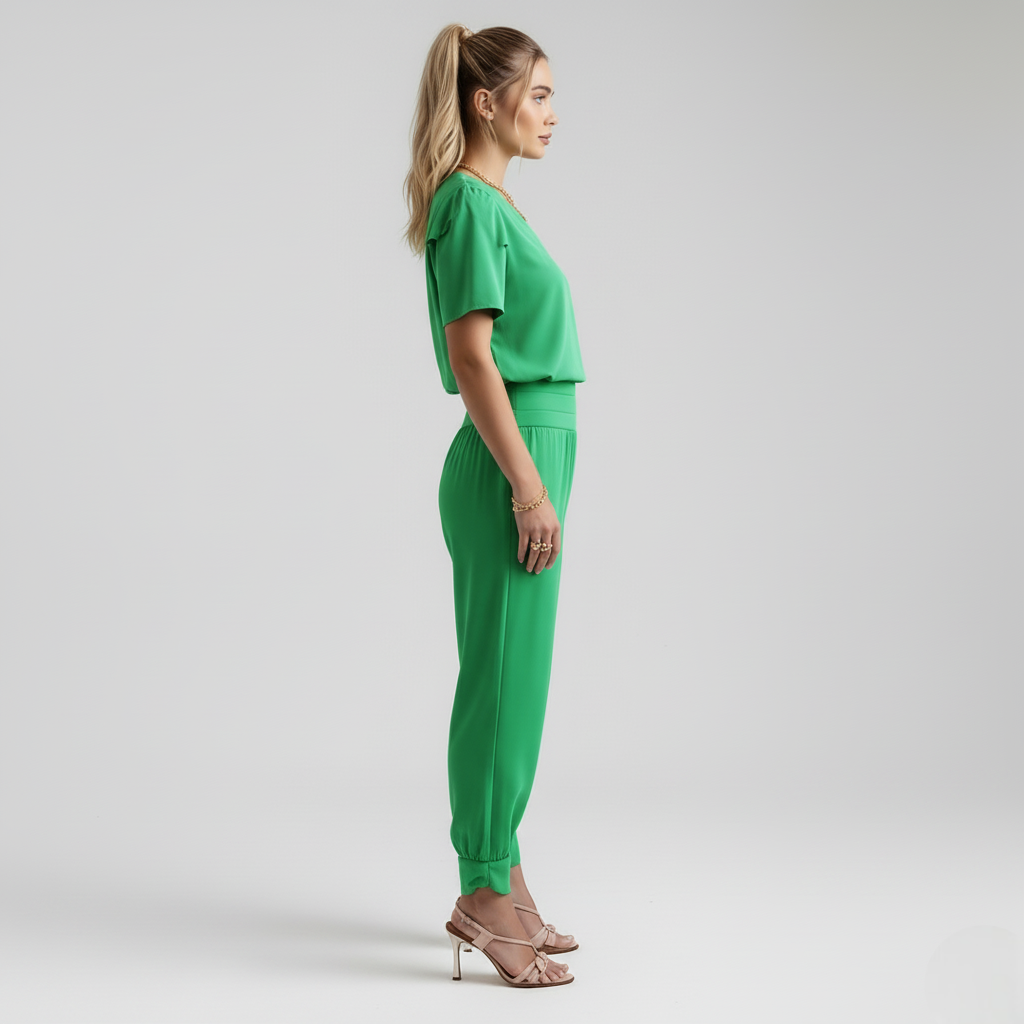 To-delt drakt med topp og bukse